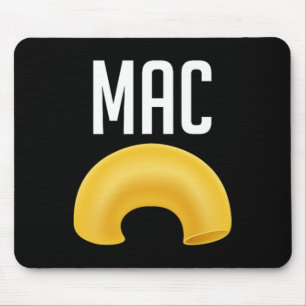 Fun Matching Makaroni und Käse Halloween Kostüm Mousepad