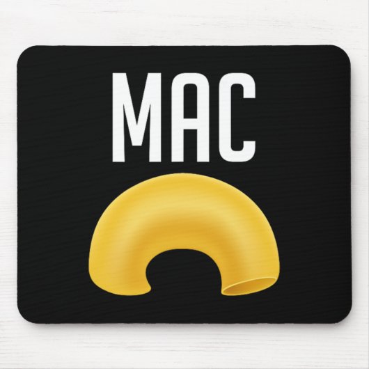 Fun Matching Makaroni und Käse Halloween Kostüm Mousepad (Vorne)