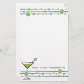 Fun Matini Lines Briefpapier (Vorne/Hinten)