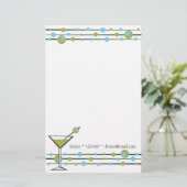 Fun Matini Lines Briefpapier (Stehend Vorderseite)