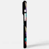Fun Melty Summer Goth Skull Ice Schmuck schwarz Case-Mate iPhone Hülle (Rückseite / Links)