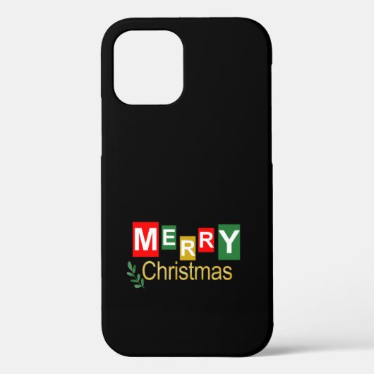 Fun Merry Christmas Case-Mate iPhone Case (Rückseite)