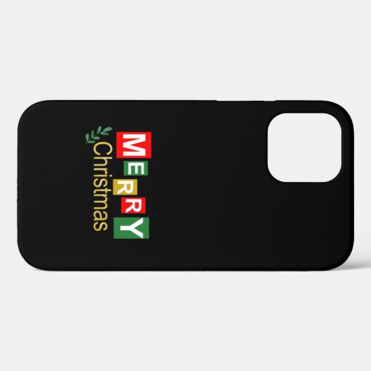 Fun Merry Christmas Case-Mate iPhone Case (Rückseite (Horizontal))