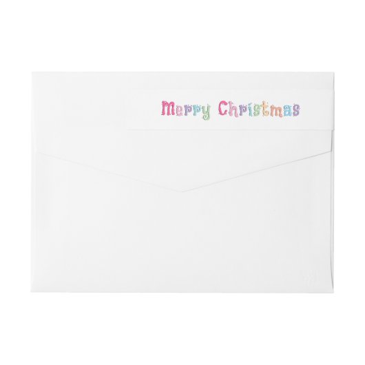 Fun Merry Christmas Multicolor (Rückseite)