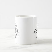 Fun Messy Bun und Erledigung von Sachen Kaffeetasse (Mittel)