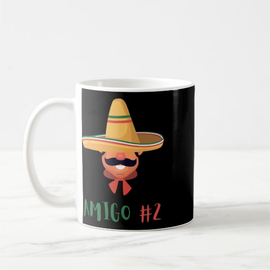 Fun Mexican Amigo #2 Group Matching Diy Halloween Kaffeetasse (Links)