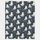 Fun Midnight Ghosts Fleecedecke (Vorderseite)