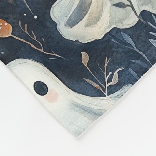 Fun Midnight Ghosts Fleecedecke (Ecke)