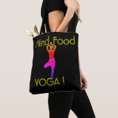 Fun 'Mind Food Yoga' Tasche (Von Nahem)