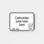 Fun Mini Whiteboard Post-it Klebezettel (Vorderseite)