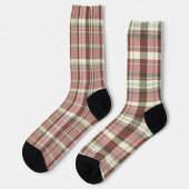 Fun Mismatch Odd Christmas Kariert Socken (Linkes Detail)