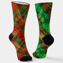 Fun Mismatch Odd Sox Weihnachtsmuster Kariert