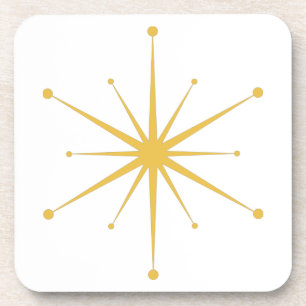 Fun Mittelalter moderne Retro-Sternexplosion Getränkeuntersetzer