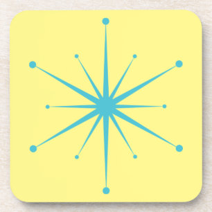 Fun Mittelalter moderne Retro-Sternexplosion Getränkeuntersetzer