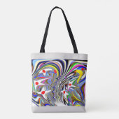 Fun Mode formt Kunst Tasche (Rückseite)