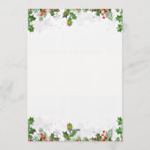 Fun Modern Christmas Sip & Swap Cocktail Party Einladung (Rückseite)