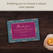 Fun Modern Einzigartige Hochzeit Dankeschön Karten