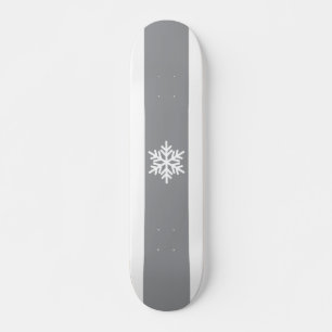 Fun Modern Grau White Alpin Wandern im Val Piora Skateboard