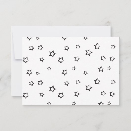 Fun Modern Panda Kindergeburtstag Dankeskarte (Rückseite)