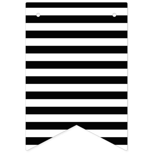 Fun Modern Panda Kindergeburtstag Wimpelkette (Erste Fahne)