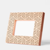 Fun Modern Triangle Geometric Laser Geätzte Rahmen (Links)