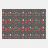 Fun Moderne geometrische Formen Muster Geschenkpapier Set (Vorderseite 2)