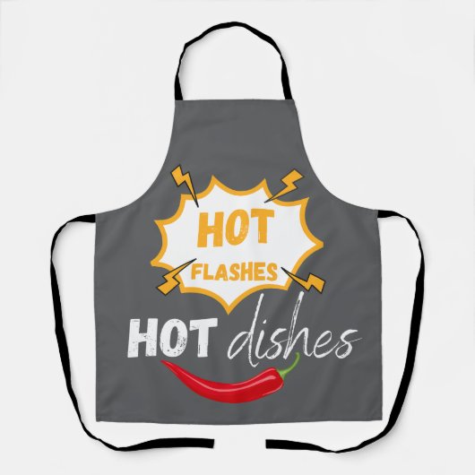 Fun Moderne Hot Bashes Hot Geschirr Schürze (Vorderseite)