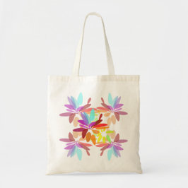 Fun Moderne Psychedelic Style Rainbow Colors Tragetasche