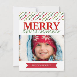 Fun Moderne Weihnachtskarten Feiertagskarte