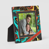 Fun Modernes Abstraktes Foto - Kundenspezifische N Fotoplatte (Vorderseite)