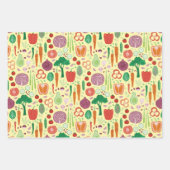 Fun Modernes Pflanzenmuster Geschenkpapier Set (Vorderseite 2)