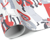 Fun modische Materie Wrapping Paper Geschenkpapier (Rolleneckpunkt)