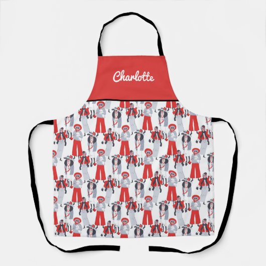 Fun modische, reife Frauen Schürze (Vorderseite)