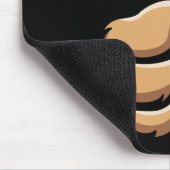 Fun Monkey Gorilla Brust Kostüm Halloween Mousepad (Ecke)