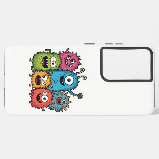Fun Monster Bunch Samsung Galaxy Hülle (Linke Seite)