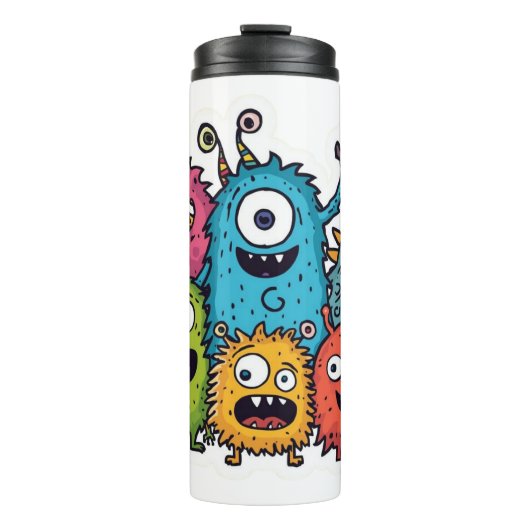 Fun Monster Bunch Thermal Tumbler Thermosbecher (Vorderseite)