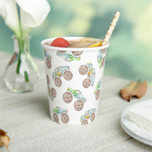 Fun Monster Trucks Papier Cup Pappbecher