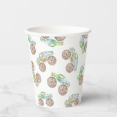 Fun Monster Trucks Papier Cup Pappbecher (Vorderseite)