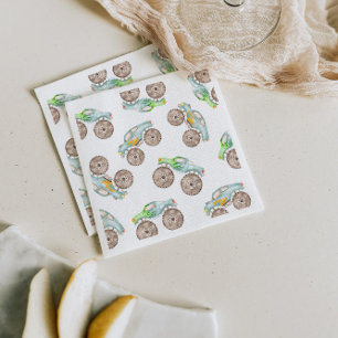 Fun Monster Trucks Papier Cup Serviette