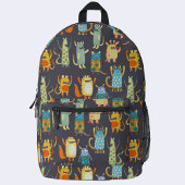 Fun Monsters Bedruckter Rucksack