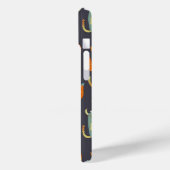 Fun Monsters Muster Case-Mate iPhone Hülle (Rückseite / Links)