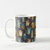 Fun Monsters Muster Kaffeetasse (Links)