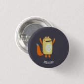 Fun Monsters Personalisiert Button (Vorne & Hinten)