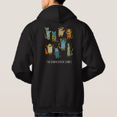 Fun Monsters Personalisiert Hoodie (Rückseite)