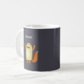 Fun Monsters Personalisiert Kaffeetasse (Vorderseite Links)