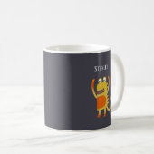 Fun Monsters Personalisiert Kaffeetasse (VorderseiteRechts)