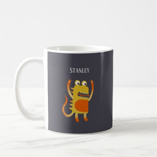 Fun Monsters Personalisiert Kaffeetasse (Links)