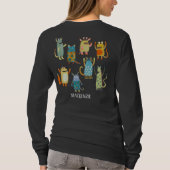 Fun Monsters Personalisiert T-Shirt (Rückseite)