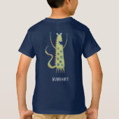 Fun Monsters Personalisiert T-Shirt (Rückseite)