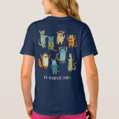 Fun Monsters Personalisiert T-Shirt (Rückseite)